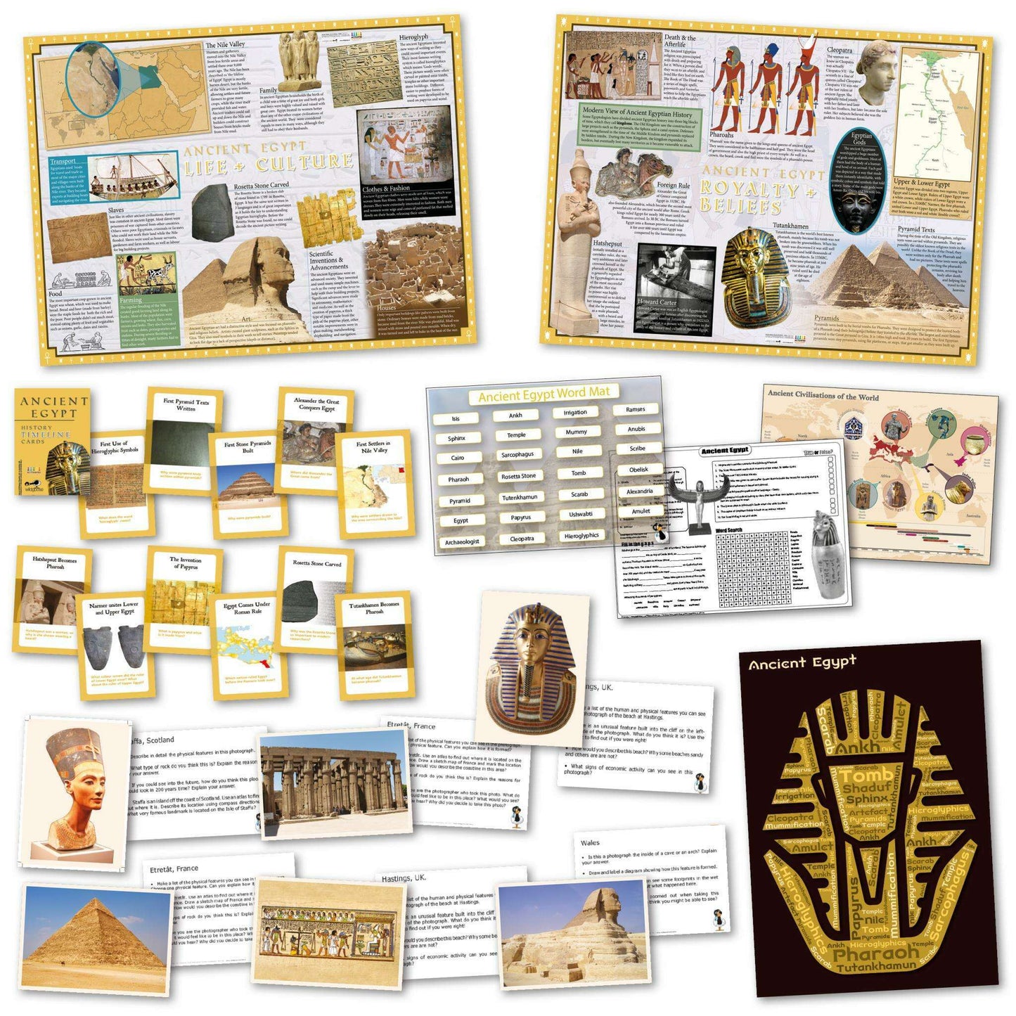 Ancient Egypt Curriculum Pack:Primary Classroom Resources