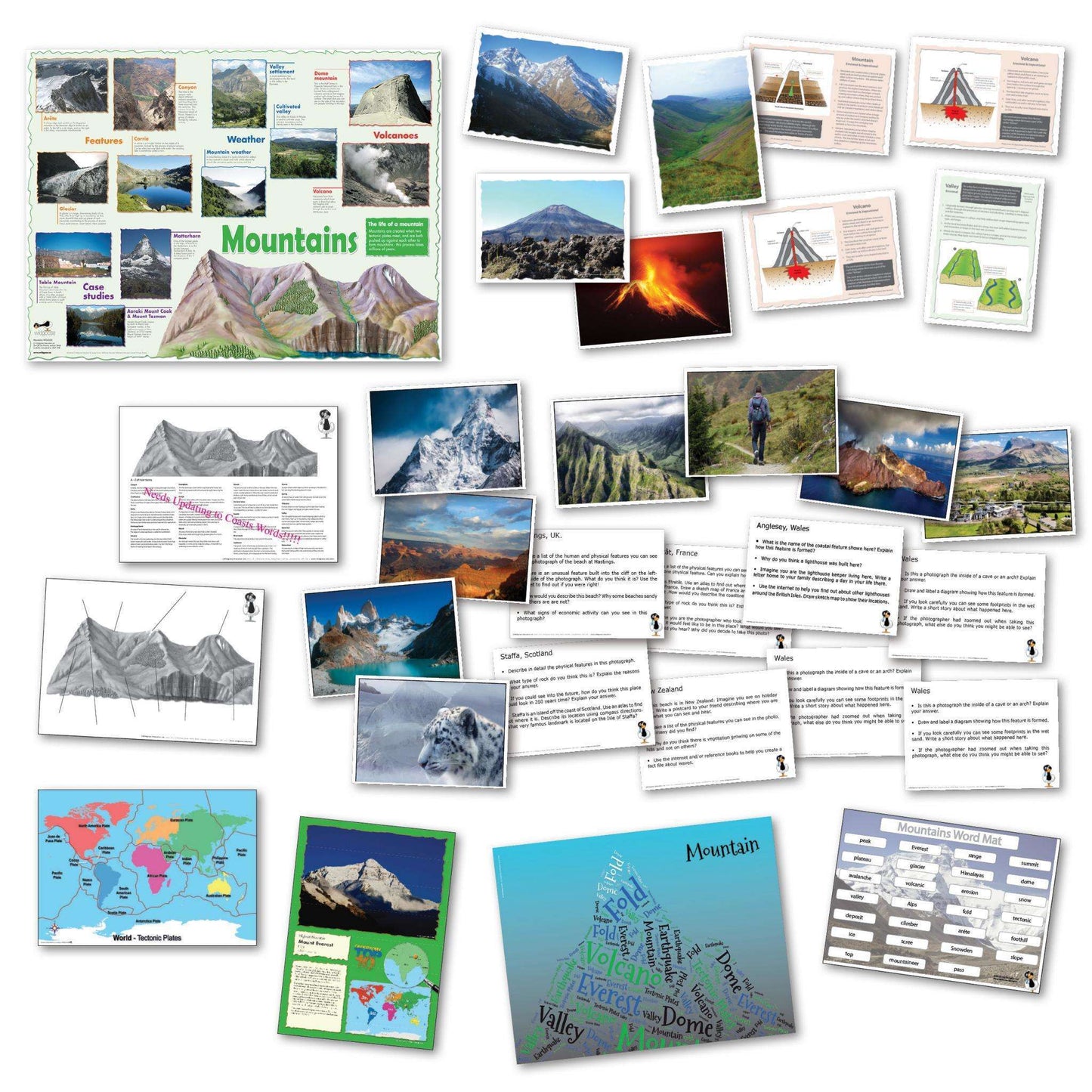 Mountains Curriculum Pack:Primary Classroom Resources