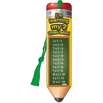 2 Times Table Bookmarks - Pack of 10 – Primary Classroom Resources