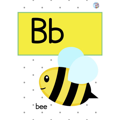 Spotty Modern Alphabet Posters:Primary Classroom Resources