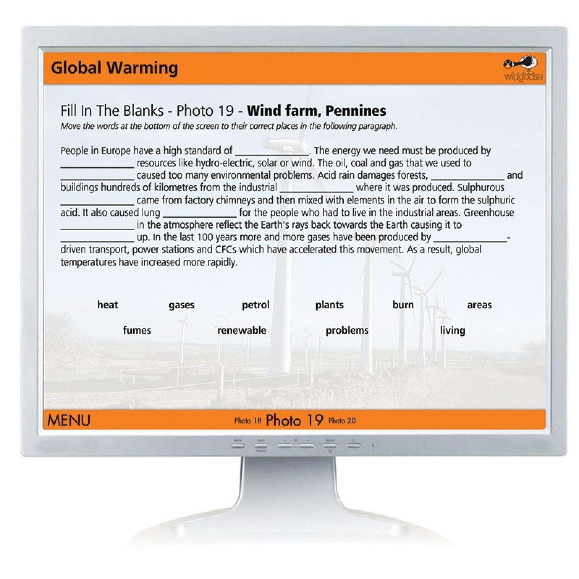 Global Warming Digital Photo Pack:Primary Classroom Resources