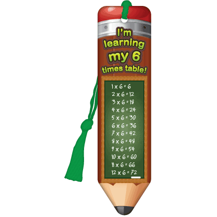 6 Times Table Bookmark - Pack of 10:Primary Classroom Resources