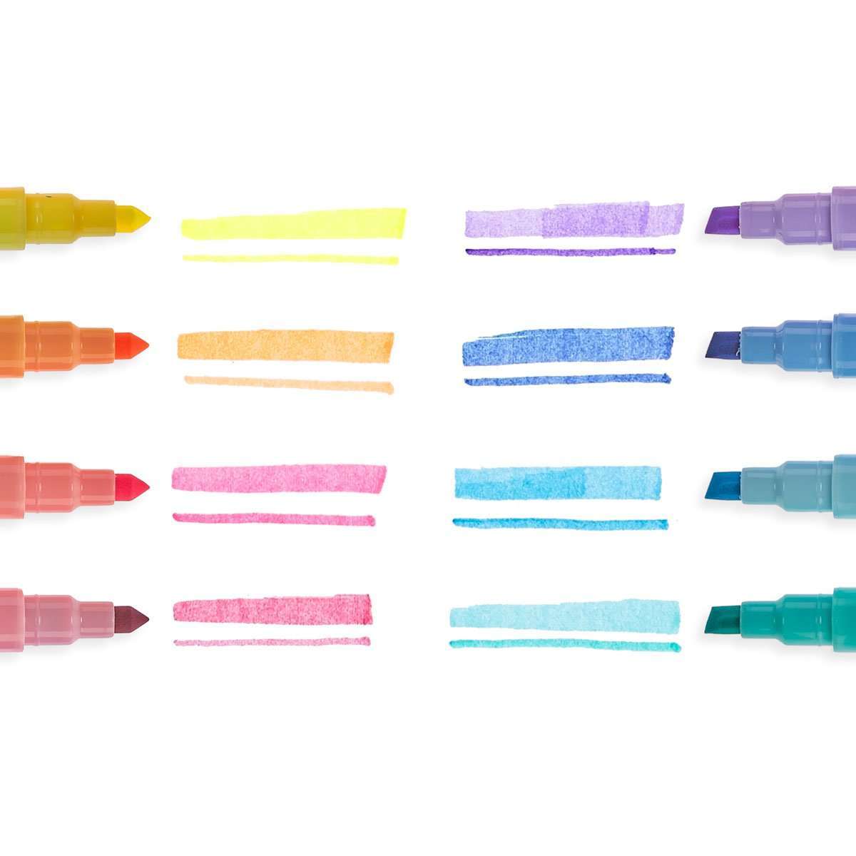 Pastel Liner Double Ended Markers - Set of 8:Primary Classroom Resources