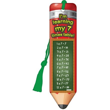 7 Times Table Bookmark - Pack of 10:Primary Classroom Resources