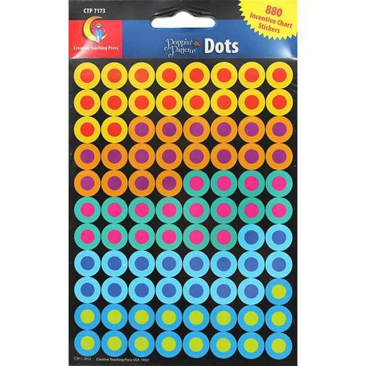 Poppin' Patterns Hotspots Incentive Stickers:Primary Classroom Resources