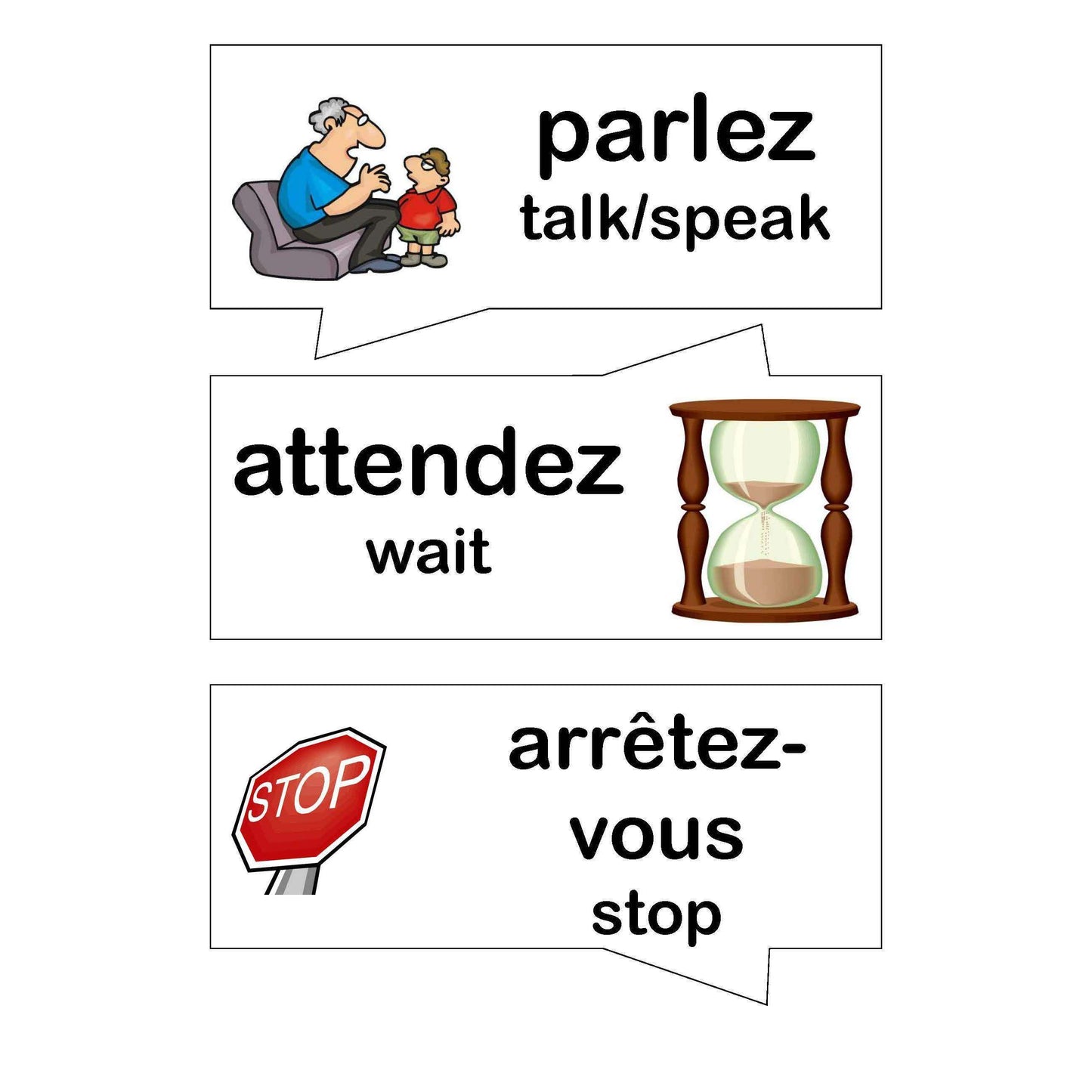 French Classroom Commands:Primary Classroom Resources