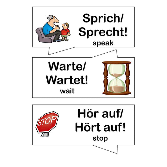 German Classroom Commands:Primary Classroom Resources