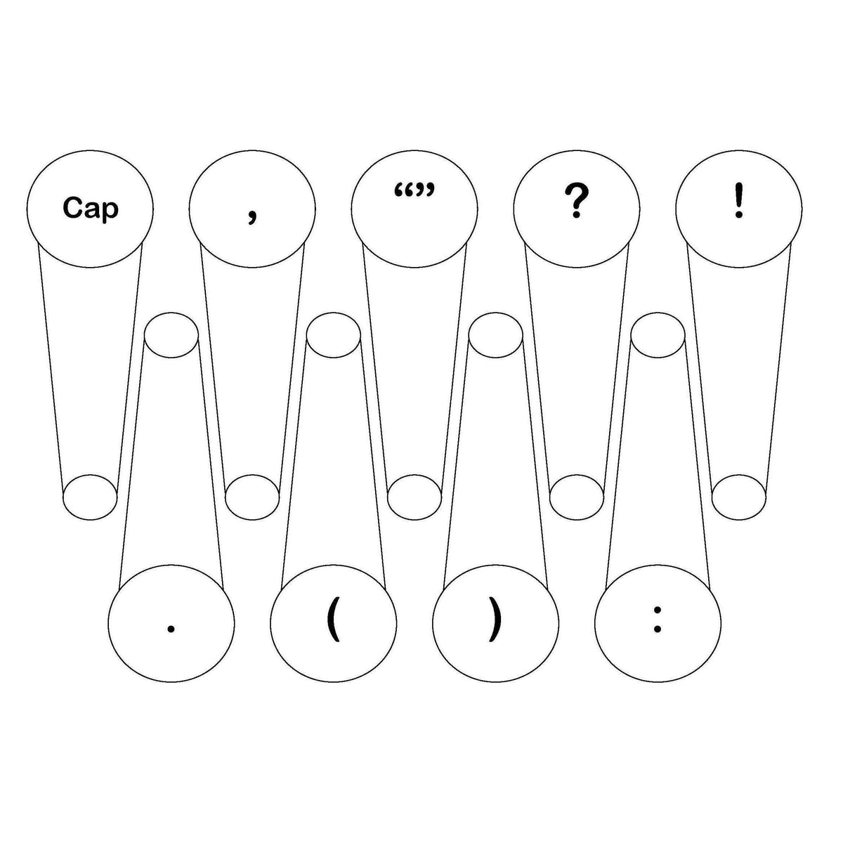 Punctuation Fans – Primary Classroom Resources