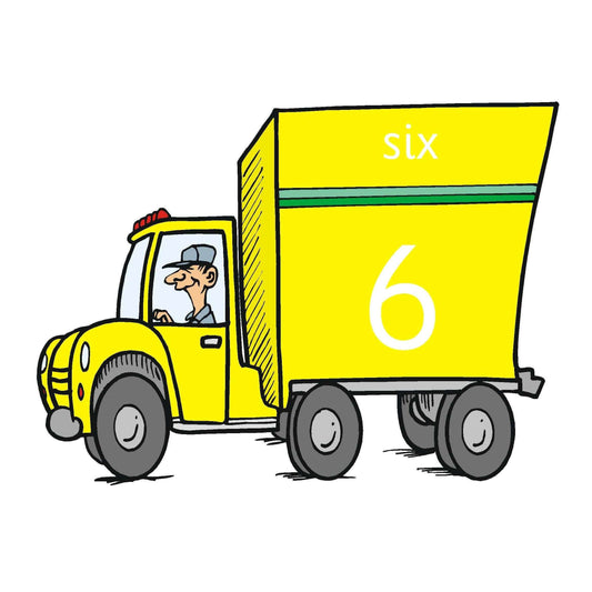 Trucks Number Cards 0-19:Primary Classroom Resources