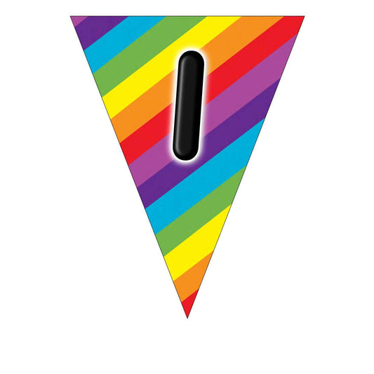 Rainbow Welcome Bunting Triangles:Primary Classroom Resources