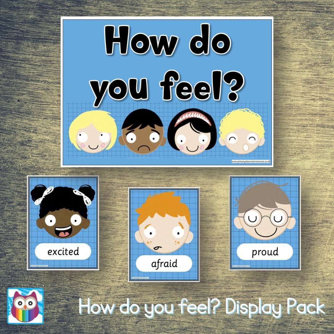 How do you feel? Display Pack:Primary Classroom Resources