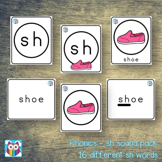 Phonics Pack - sh words:Primary Classroom Resources