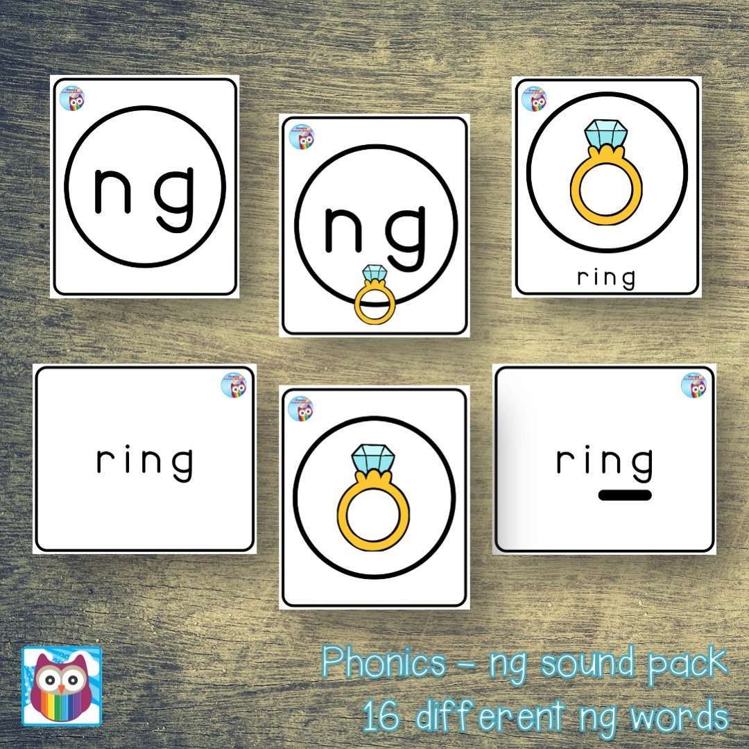 Phonics Pack - ng words:Primary Classroom Resources