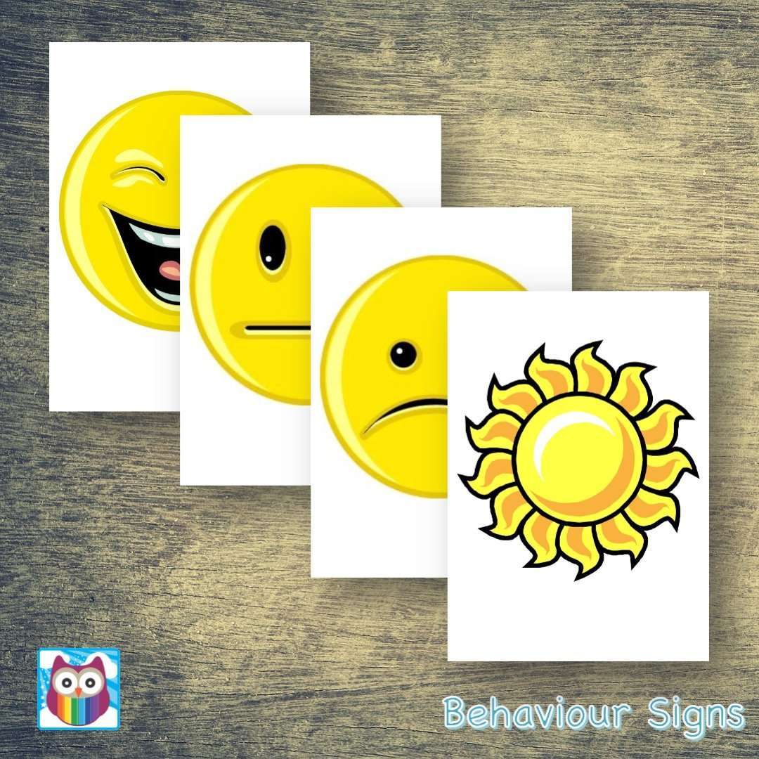 Behaviour Signs – Primary Classroom Resources