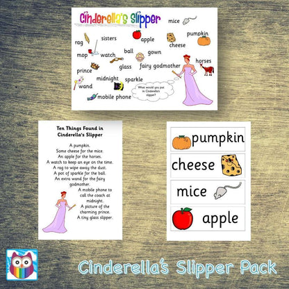 Cinderella's Slipper Pack:Primary Classroom Resources