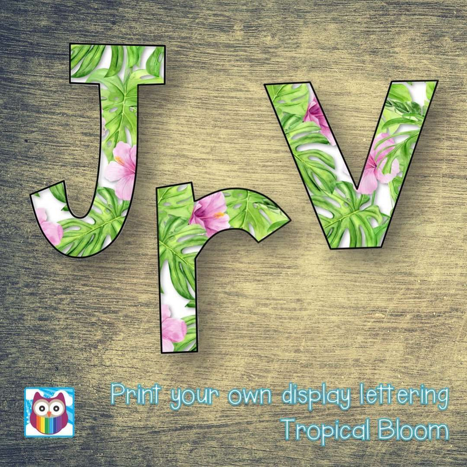 Display Lettering Customised Display Lettering – Primary Classroom Resources