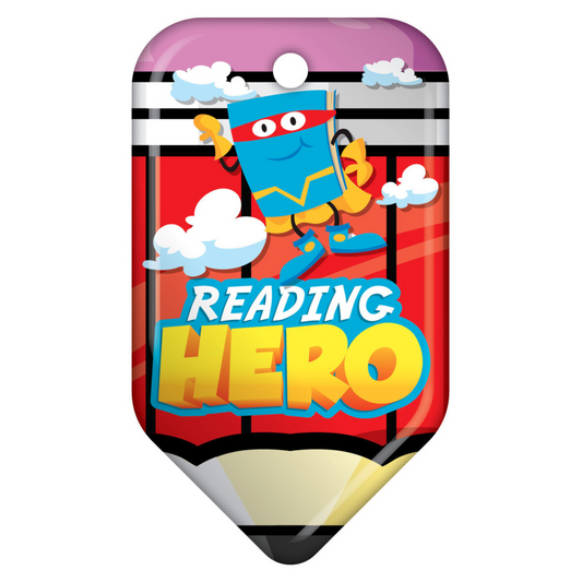 Reading Hero Brag Tags Classroom Rewards - Pack of 10:Primary Classroom Resources
