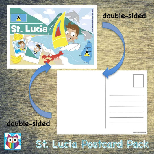 St Lucia Postcard Pack:Primary Classroom Resources