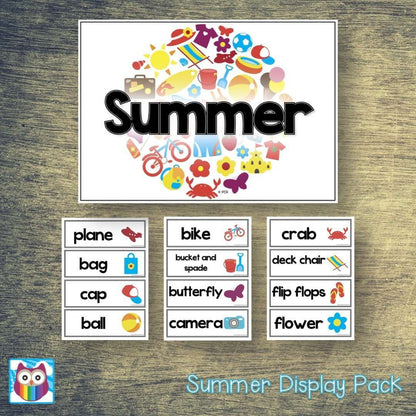 Summer Display Pack:Primary Classroom Resources