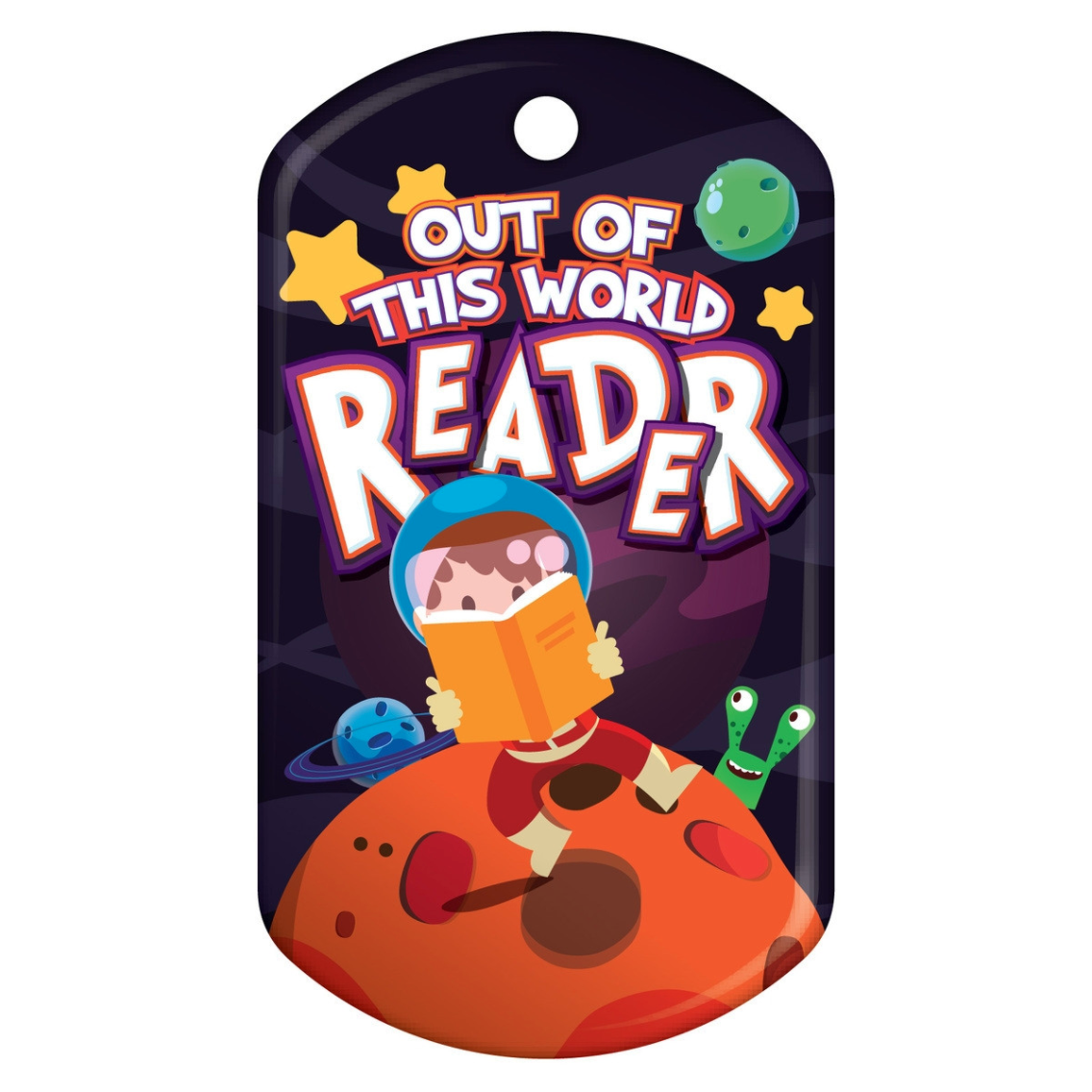 Out of this World Reader Brag Tags Classroom Rewards - Pack of 10:Primary Classroom Resources