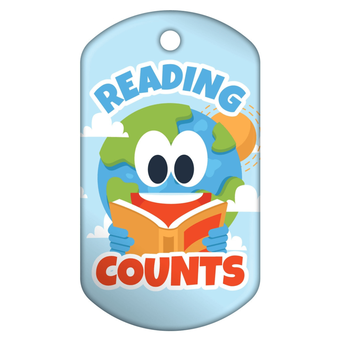 Reading Counts Brag Tags Classroom Rewards - Pack of 10:Primary Classroom Resources