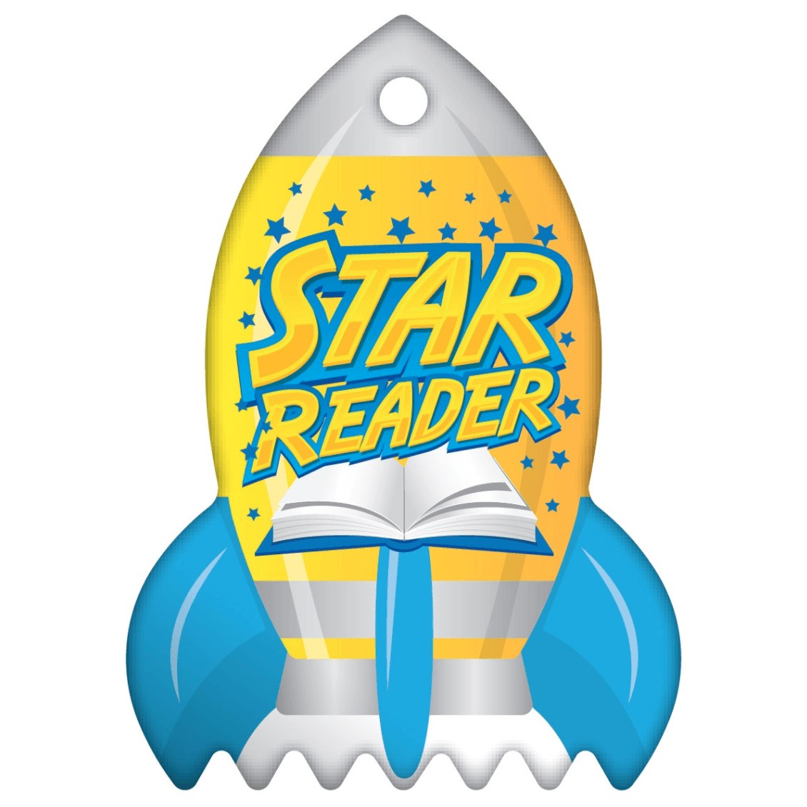 Star Reader Rocket Brag Tags - Reading Rewards - Pack of 10 – Primary  Classroom Resources