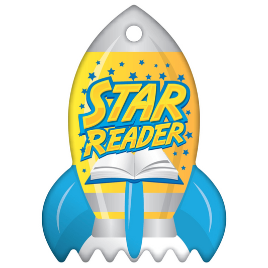 Star Reader Brag Tags Classroom Rewards - Pack of 10:Primary Classroom Resources