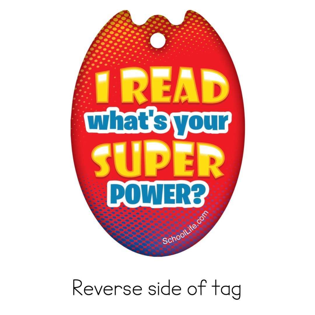 Super Reader Shield Brag Tags Classroom Rewards - Pack of 10:Primary Classroom Resources