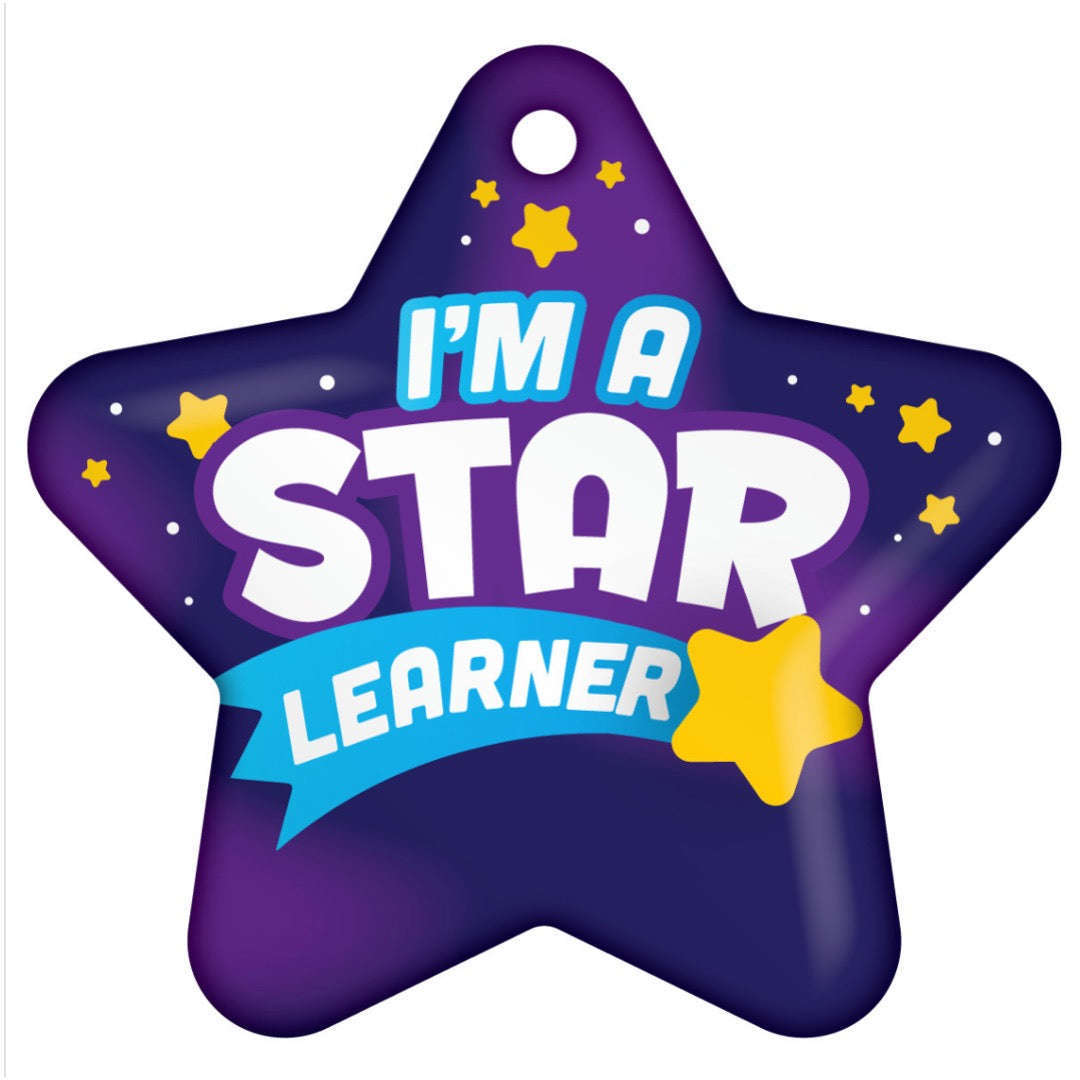 I'm a Star Learner Brag Tags Classroom Rewards - Pack of 10 – Primary ...
