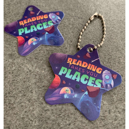 Reading Takes You Places Star Brag Tags Classroom Rewards - Pack of 10:Primary Classroom Resources