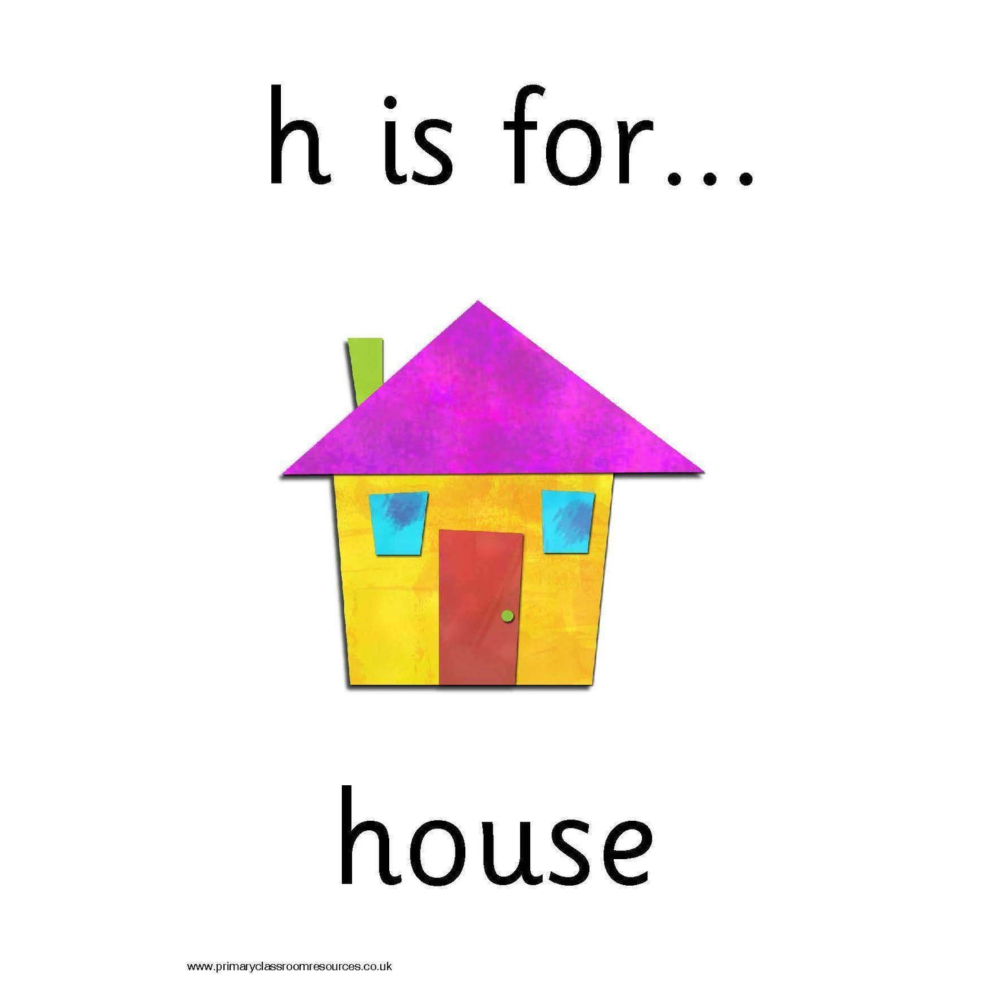 A is for... Posters:Primary Classroom Resources