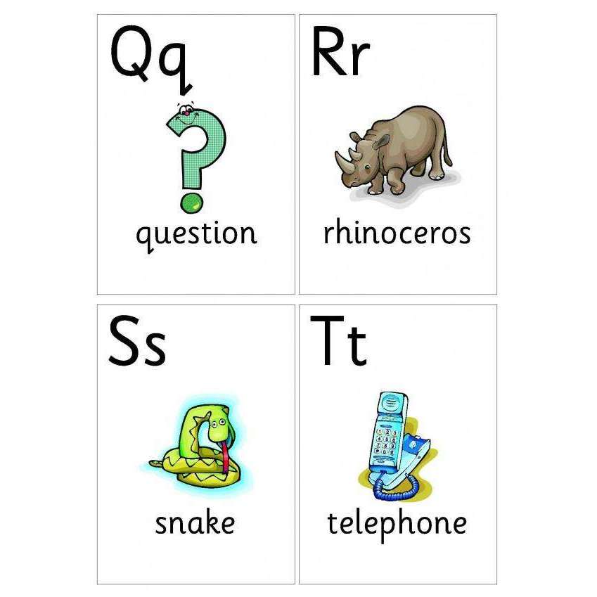 Alphabet Flashcards – Primary Classroom Resources