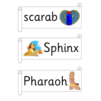 Ancient Egypt Flashcards:Primary Classroom Resources