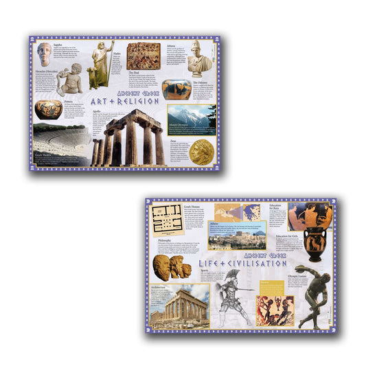 Ancient Greece Poster (Set of 2):Primary Classroom Resources