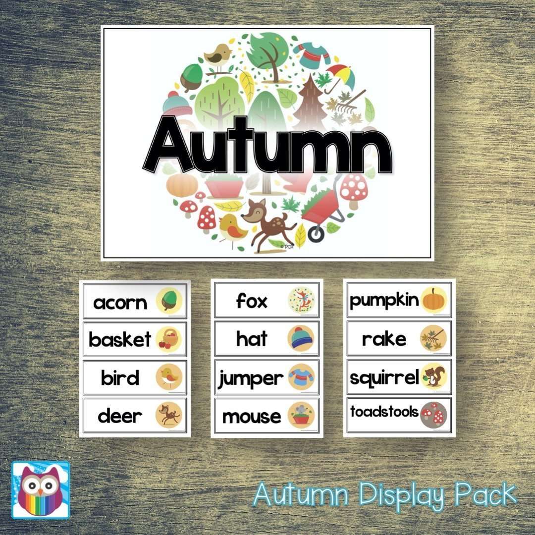 Autumn Display Pack – Primary Classroom Resources