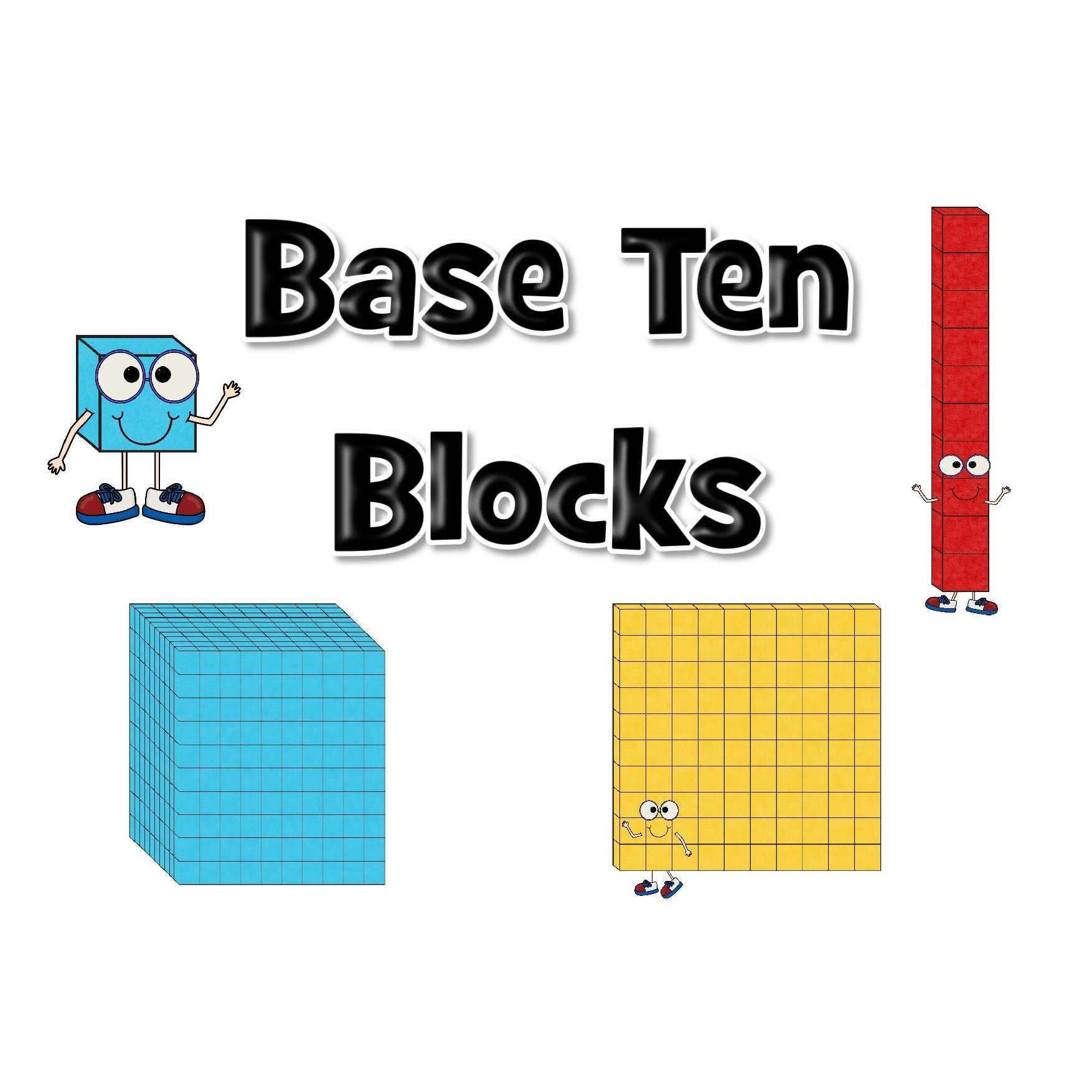 Base Ten Display Pack:Primary Classroom Resources