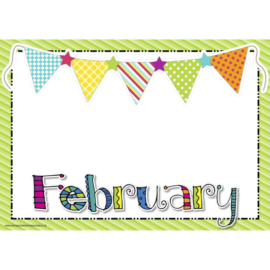 Birthday Bunting Poster Pack:Primary Classroom Resources