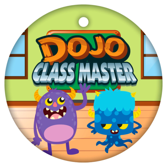 BragTag - Circular - Dojo Class Master - Pack of 10:Primary Classroom Resources