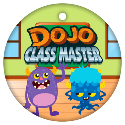 BragTag - Circular - Dojo Class Master - Pack of 10:Primary Classroom Resources