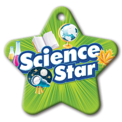 BragTag - Star - Science Star - Pack of 10:Primary Classroom Resources