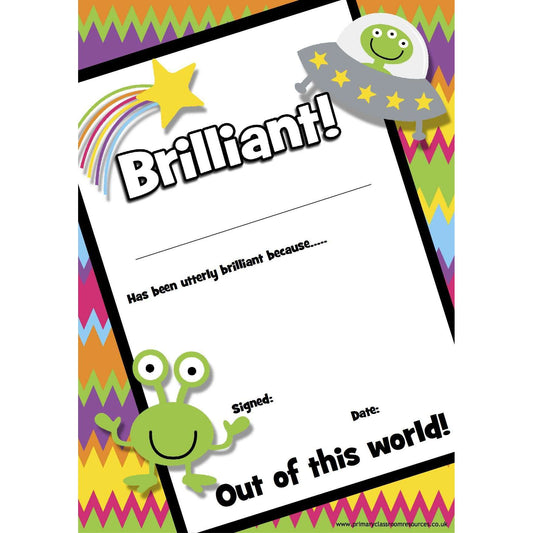 Brilliant Certificates:Primary Classroom Resources