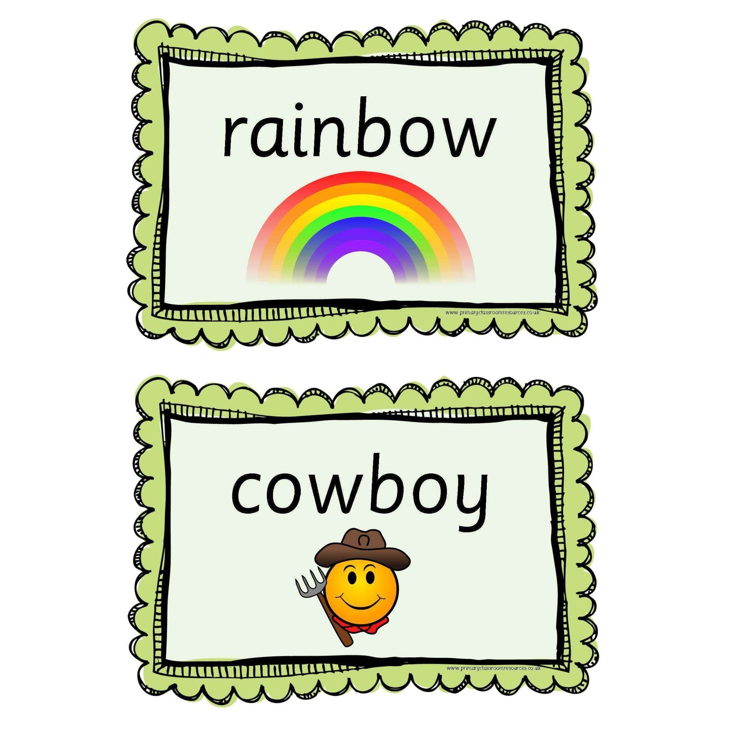 Compound Words Illustrated Cards:Primary Classroom Resources
