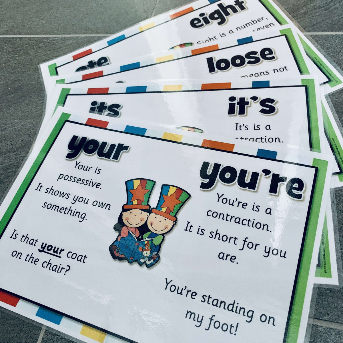 Confusing Word Sticker Confusing Words Posters – Primary Classroom Resources