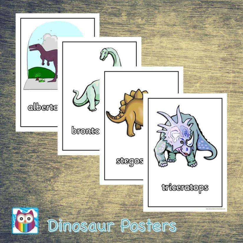 Dinosaurs Posters:Primary Classroom Resources
