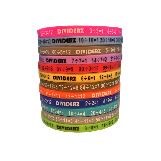 Dividerz - Learn Division Wristbands:Primary Classroom Resources