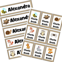 EDITABLE Name Tray & Coat Peg Labels Bundle – Primary Classroom Resources