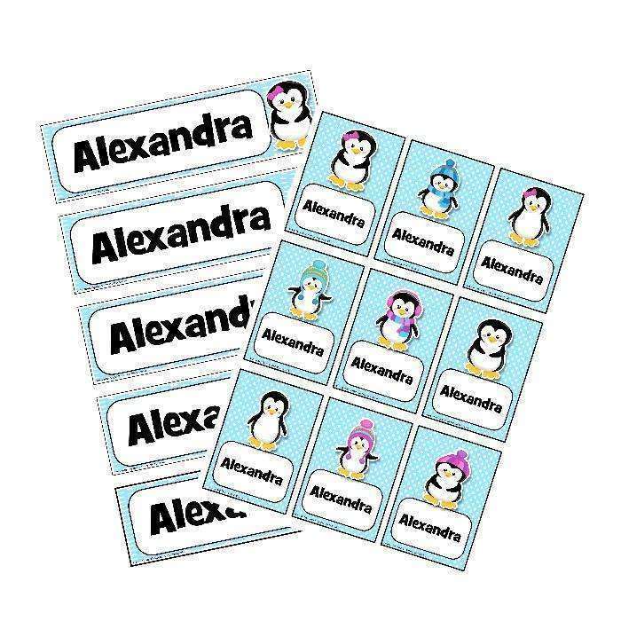 EDITABLE Name Tray & Coat Peg Labels Bundle:Primary Classroom Resources,Digital download / Penguin