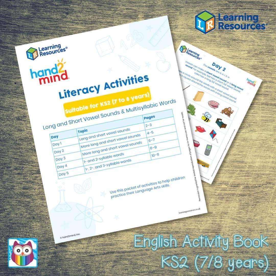 English Activity Book - KS2 (7/8 years):Primary Classroom Resources