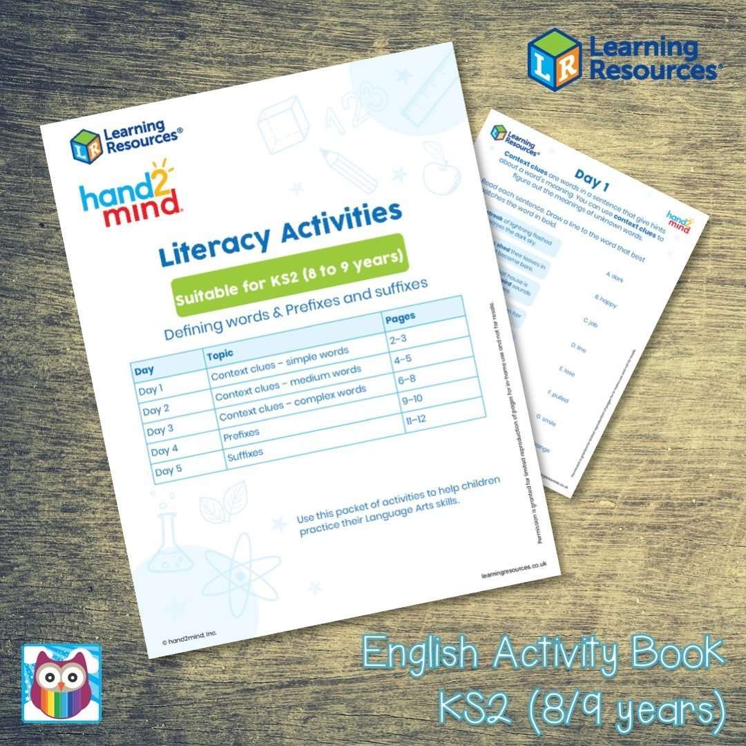 English Activity Book - KS2 (8/9 years):Primary Classroom Resources