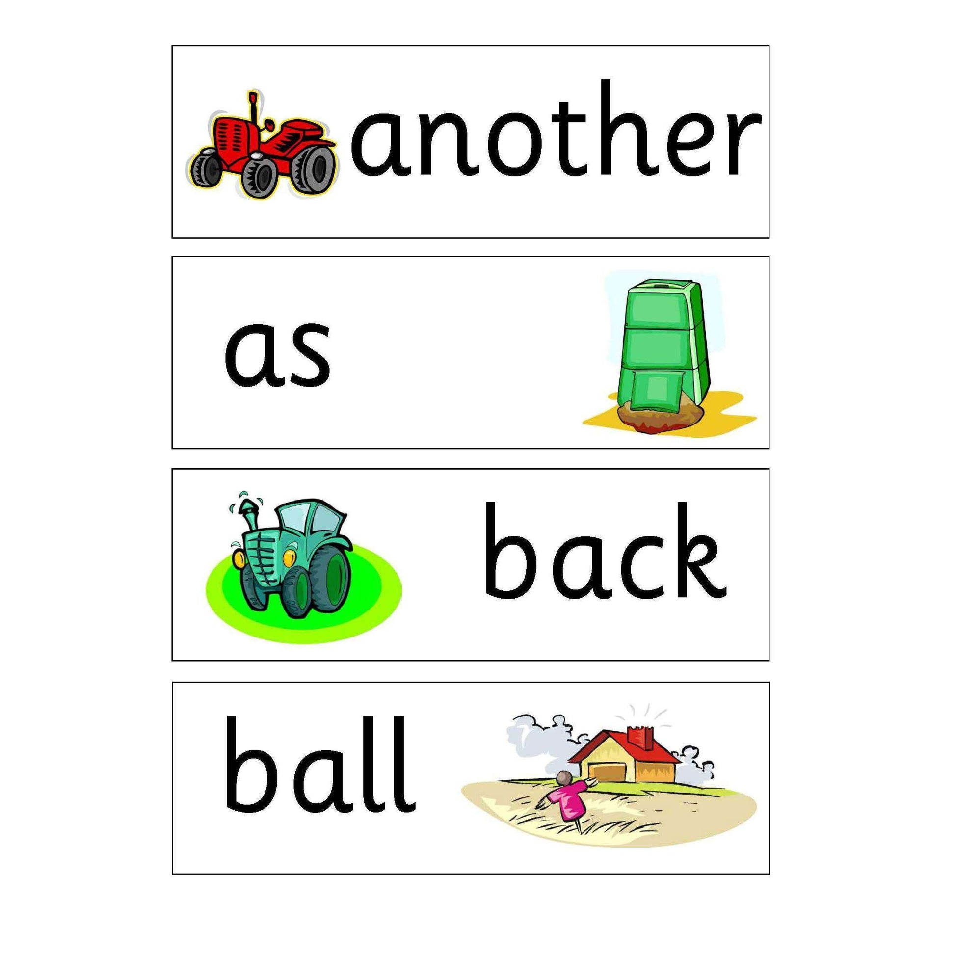 Farm Year 1 and 2 Keywords:Primary Classroom Resources